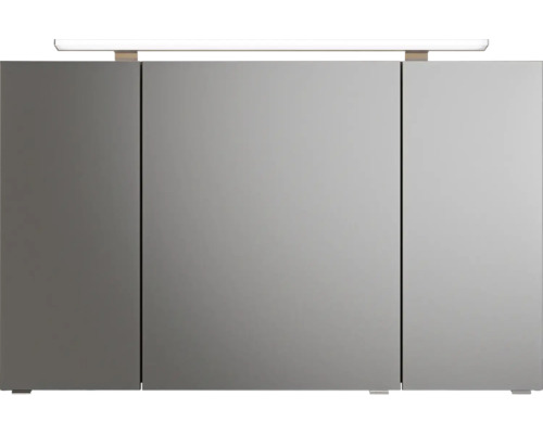 Spiegelschrank mit drei Türen und Beleuchtung