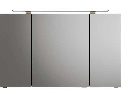 Armoire de toilette à trois portes avec éclairage