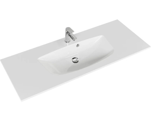 Waschtisch mit Aufsatzwaschbecken und Armatur