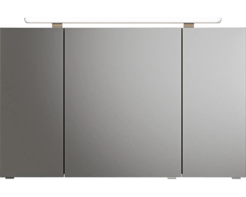 Spiegelschrank mit drei Türen und Beleuchtung