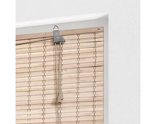 Bambusrollo mit Zugschnüren zur Fensterdekoration