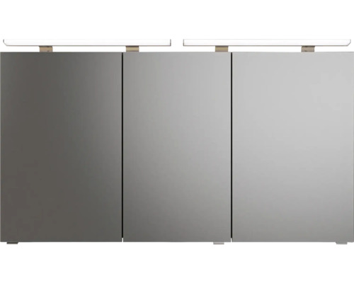 Spiegelschrank mit Beleuchtung und drei Türen