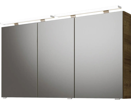 Spiegelschrank mit drei Türen und Beleuchtung