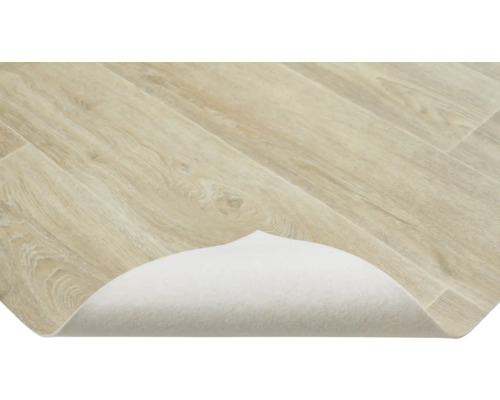 Vinylboden in Holzoptik mit Filzunterlage