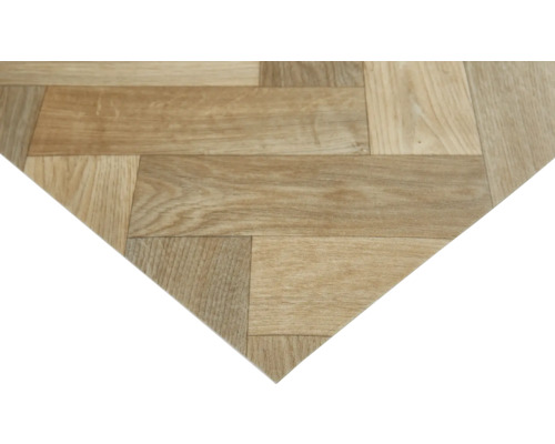 Vinylboden im Fischgrätmuster