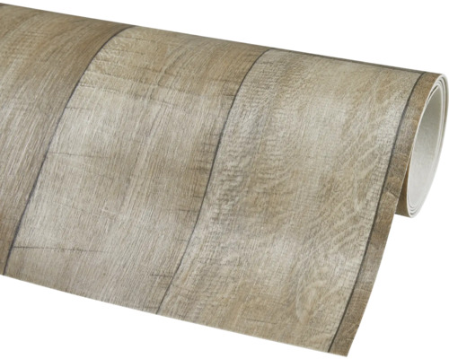 Gerollter Bodenbelag in Holzoptik