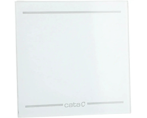 Glasplatte für Dunstabzugshaube mit Cata Logo