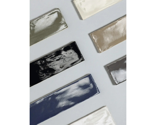 Carreaux allongés de différentes couleurs