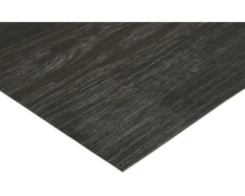Dalle de sol en vinyle foncée aspect bois