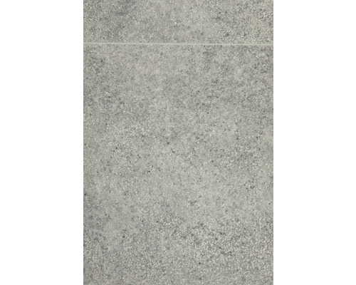 Gros plan d''un carreau de grès cérame gris avec une surface mouchetée.