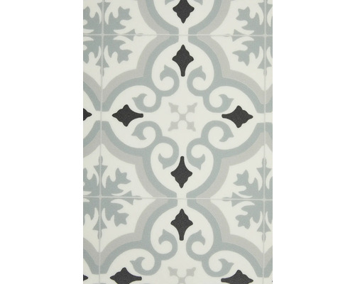 Motif de carreaux avec ornements