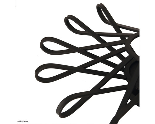 Plafonnier avec éléments décoratifs