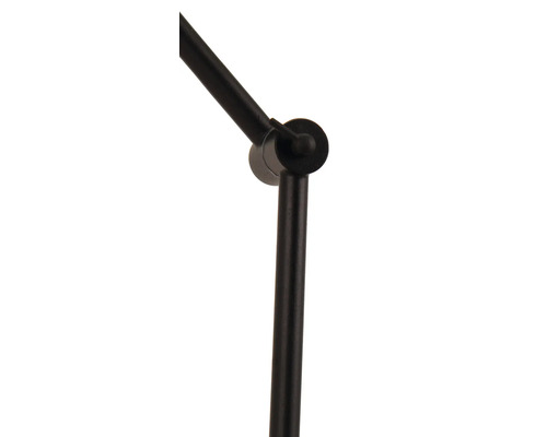 Gros plan d''une articulation de lampe noire