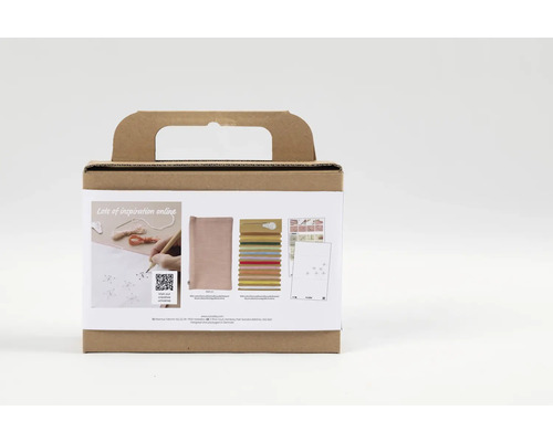 Emballage d''un kit de broderie