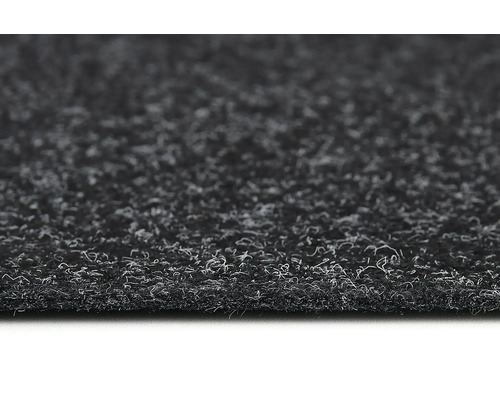 Nahaufnahme eines grauen Teppichbodens