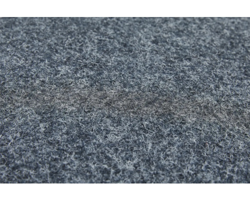 Nahaufnahme eines blauen Teppichbodens