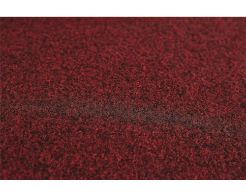 Nahaufnahme eines roten Teppichs