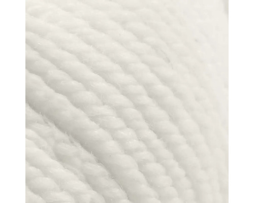 Nahaufnahme von weissem Strickgarn