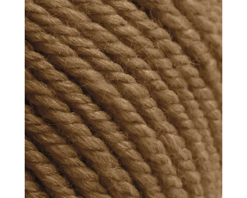 Nahaufnahme von braunem Kordel