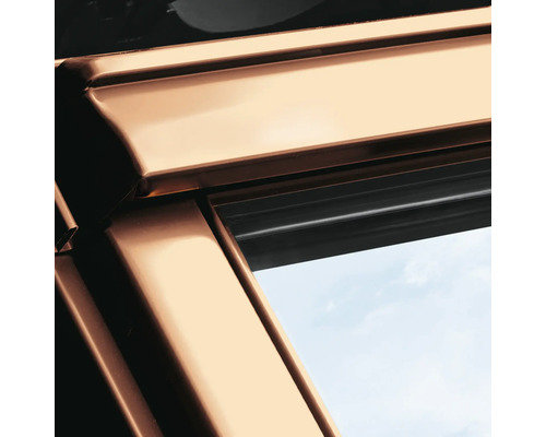 Detailansicht eines Dachfensters