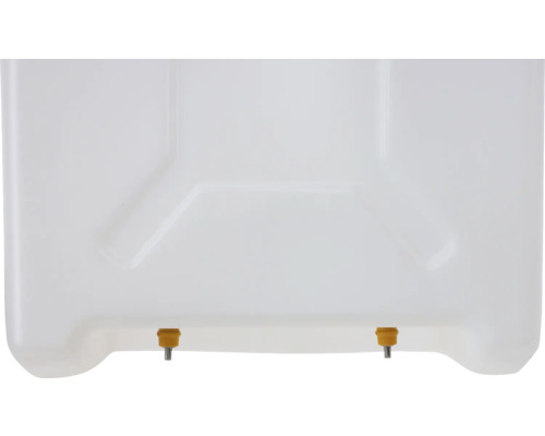 Wassertank aus Kunststoff mit Auslasshahn