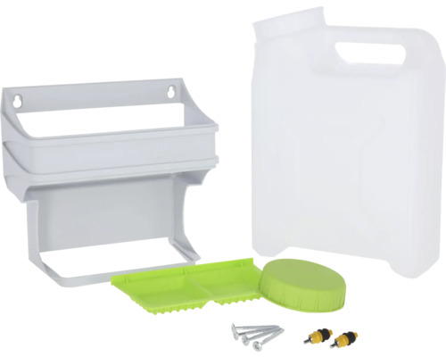 Trinkwasserkanister Set mit Wandhalterung