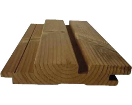 Planche à rainure et languette en bois