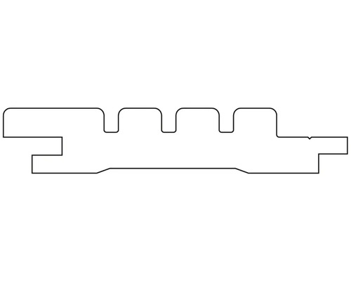 Gabarit de découpe pour profilés d''étanchéité