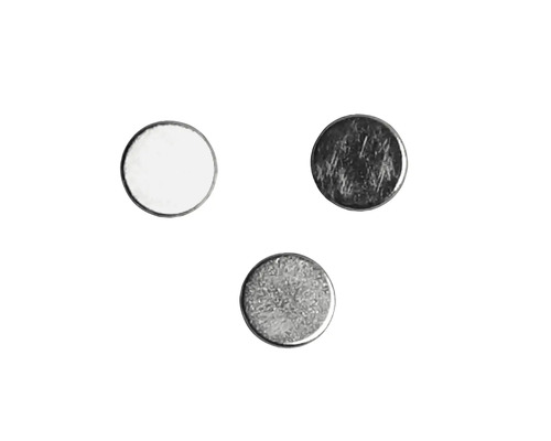 Drei Scheibenmagnete