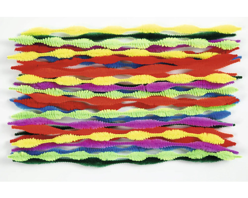 Mehrfarbige Pfeifenputzer für Bastelarbeiten