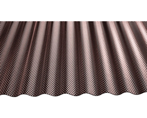 Tôle ondulée avec motif ondulé