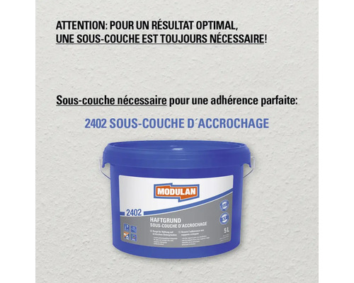 Seau d''apprêt adhérent Modulan 2402 pour une adhérence et une préparation optimales des supports, 5 litres