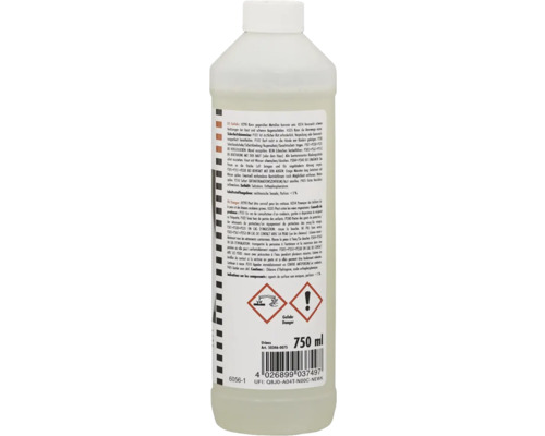 Nettoyant 750 ml dans une bouteille en plastique
