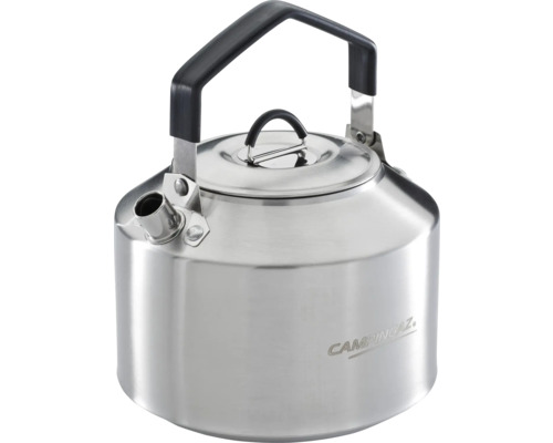 Bouilloire de camping en acier inoxydable avec poignée