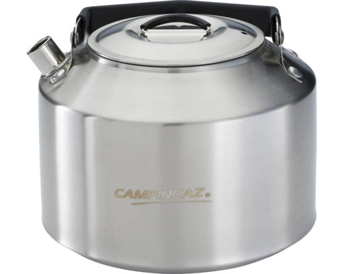 Bouilloire de camping en acier inoxydable avec poignée