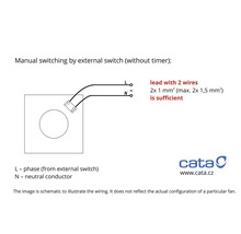 Schaltplan für manuelle Schaltung durch externen Schalter