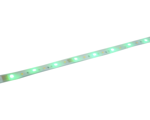 Bande LED avec éclairage vert