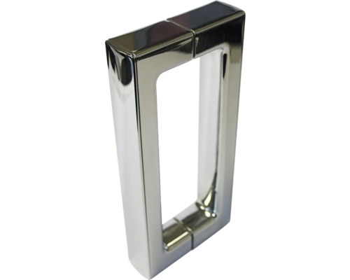 Poignée de cabine de douche rectangulaire en métal