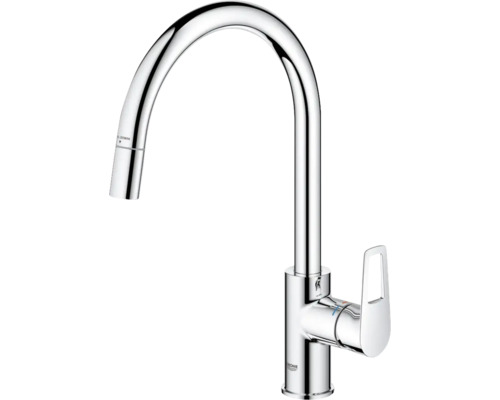Küchenarmatur mit hohem Auslauf