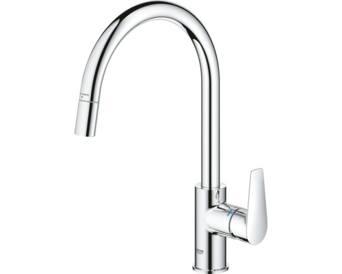 Küchenarmatur mit hohem Auslauf