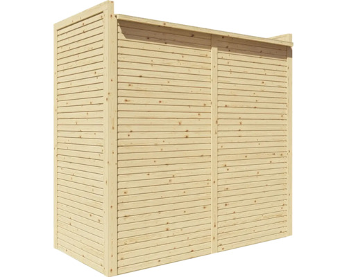 Clôture de jardin en bois pour l''intimité