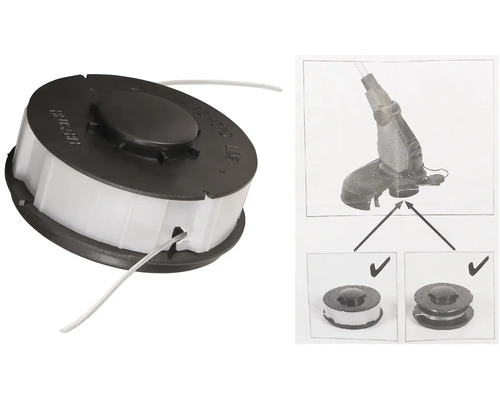 Tête de coupe pour coupe-bordures