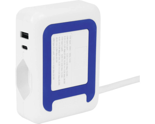 Steckdosenadapter mit USB Anschlüssen