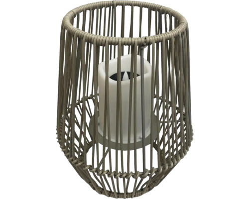 Dekorative Laterne mit LED Kerze für den Innen- und Außenbereich