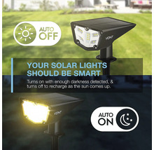 Solarleuchten zur Gartenbeleuchtung mit automatischer Ein- und Ausschaltfunktion