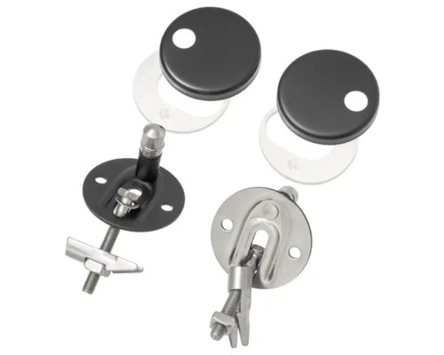 Kit de fixation pour lavabo avec couvercle