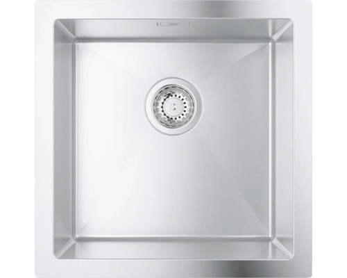 Évier en acier inoxydable avec garniture d''écoulement