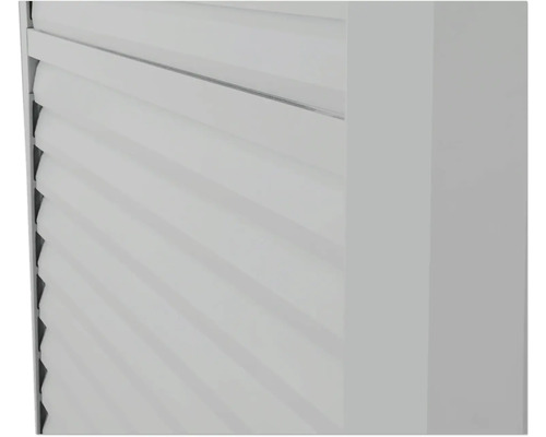 Vue détaillée d''un volet roulant