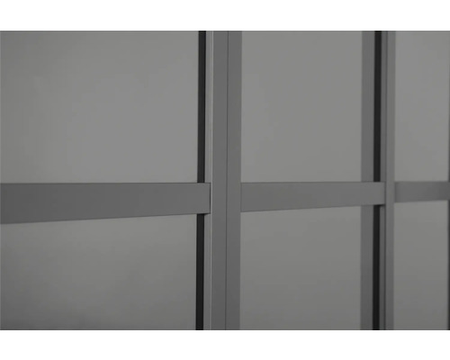 Vue détaillée d''une porte intérieure avec cadre