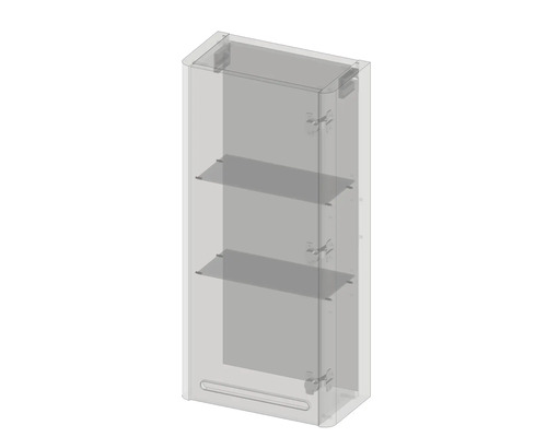Badezimmerschrank mit zwei Regalböden